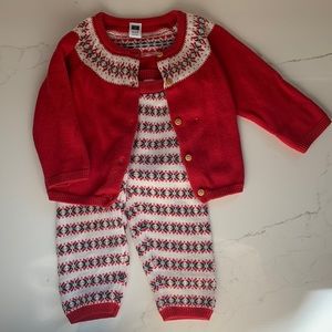 Janie and Jack Holiday Sweater Set